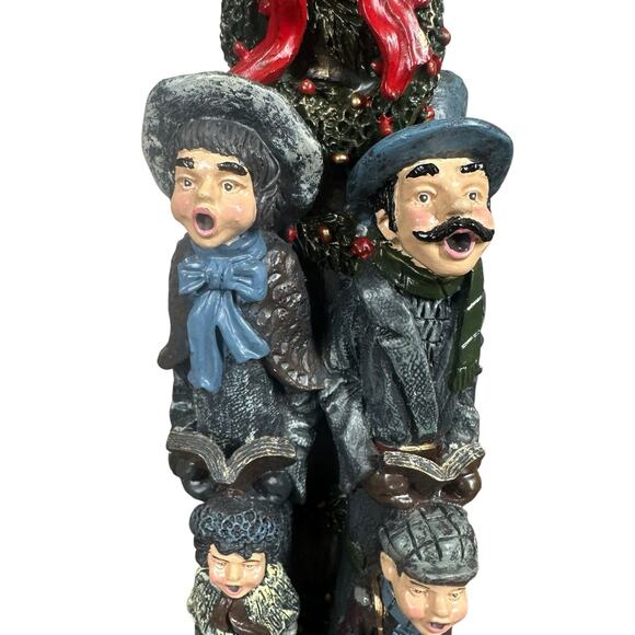 Vtg Victorian Dickens Carolers Windsor Collection Christmas Decor Figurine 13” - Picture 3 of 9